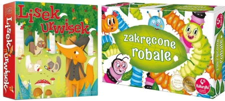 2W1 ZAKRĘCONE ROBALE + LISEK URWISEK