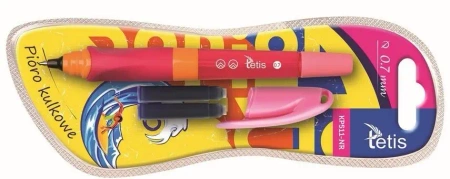 Pióro kulkowe różowe KP511-NR - Tetis