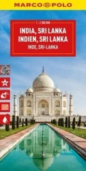 Mapa drogowa Indie, Srilanka 1:2 500 000 - praca zbiorowa