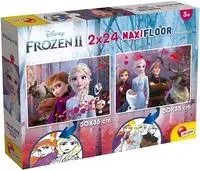 Puzzle SuperMaxi 2x24 Kraina Lodu II - Lisciani
