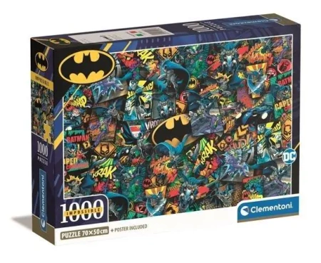 Puzzle 1000 Compact Batman - Clementoni
