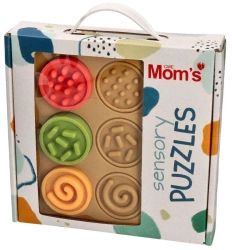 Puzzle sensoryczne kółeczka - Mom's Care