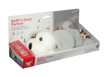 Zabawka dla malucha pluszowy pies z muzyką - SWEDE