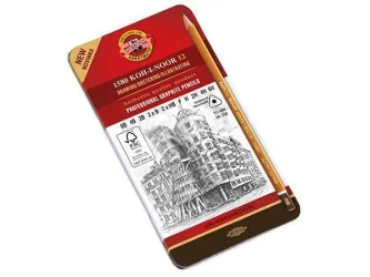 Ołówek grafitowy 1582/6B-6H 12szt - Koh-I-Noor