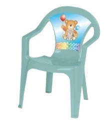 Krzesełko plastikowe pastel turkus - 3toysm