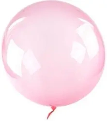 Balon Bubble różowy - Arpex