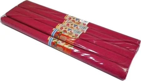 Bibuła marszczona 09 bordowa (10szt) - Schemat