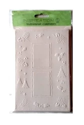 Karty tłoczone + koperty szyszka jodła 5szt - Galeria Hobby