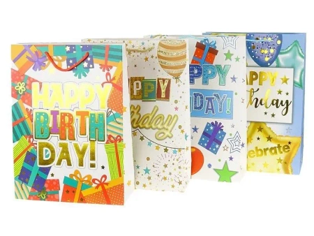 Torebka prezentowa 40x31x13cm MIX - ADAR