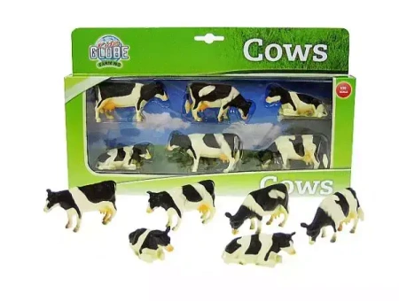 Krowy 6 sztuk 1:32