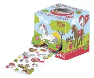 Naklejki na rolce - Konie - Moses