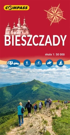 Mapa - Bieszczady 1:50 000 - praca zbiorowa