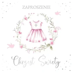 Zaproszenie Chrzest (10szt) - Armin Style