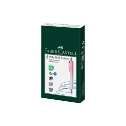 Długopis Poly Ball Urban XB (5szt) niebieski - Faber Castell