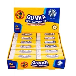 Gumka antybakteryjna (24szt) ASTRA - ASTRA papiernicze