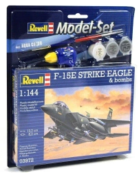 Model-Set. F-15E Strike Eagle & Bombs - Revell