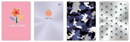 Zeszyt A5/32K kratka Metallic (10szt) - INTERDRUK