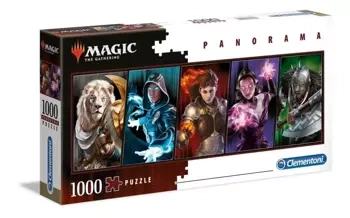Puzzle 1000 Panorama Magic The Gathering - Clementoni