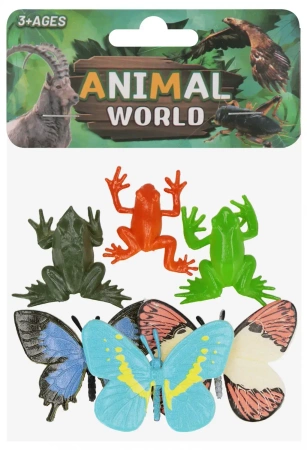 ZwierzĘta Motyle/Żaby 6szt Mix Mega Creative 571513