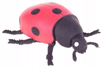 Biedronka z groszkiem 9cm A141B-DB