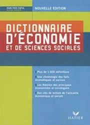Dictionnaire D'economie - Jean-Yves Capul, Olivier Garnier