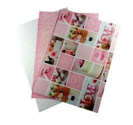 Karton 300g motywy ślubne 24x34cm 3 ark MIX - Galeria Hobby