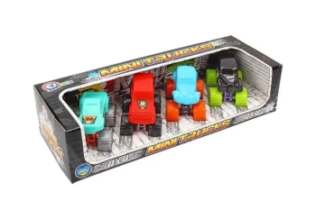 Zestaw 4 autek terenowych - Technok