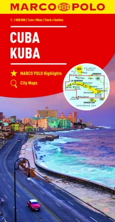 Cuba mapa 1:1 mln Marco Polo - opracowanie zbiorowe