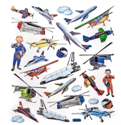 Naklejki samoloty 27szt - Dalprint dpCraft