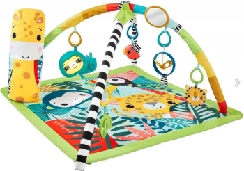 Fisher Price Mata edukacyjna 3w1 Las tropikalny - Mattel