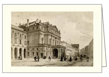 Karnet z kopertą ITW 013 Milano Teatro alla Scala - Rossi