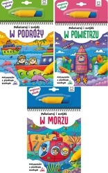 Pakiet Pokoloruj i znajdź: Malowanki z pisakami MEGA ZESTAW - Opracowanie zbiorowe