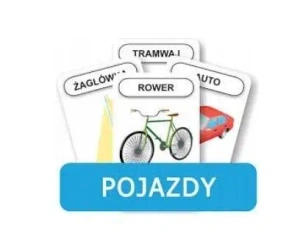Rozwijamy mowę i myślenie - Pojazdy. - KOMLOGO