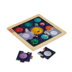 Puzzle drewniane, kosmos - Fisher Price