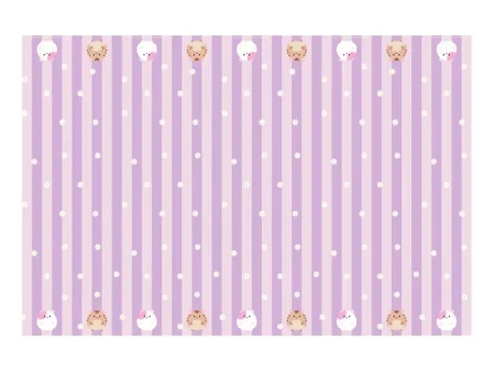 Obrus papierowy Koci Domek Gabi 180x120cm - PartyDeco