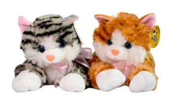 Kotek pręgowany leżący duży - Deef pluszaki