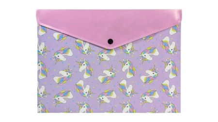 Teczka A4 kopertowa PP Unicorn - BIURFOL