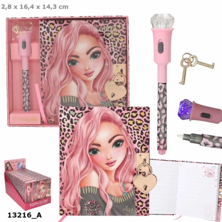 Pamiętnik Top Model z sekretnym długopisem 13216A - DEPESCHE