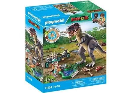 Zestaw figurek Dinos 71524 W poszukiwaniu T-Rexa - Playmobil