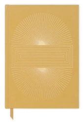 Notatnik A5/160K Suede Ochre - Designworks Ink