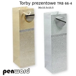 Torebka prezentowa 36x10,5x10,5cm MIX - Penword
