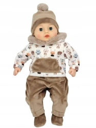 Lalka bobas mówi i śpiewa 45cm - MarioToys