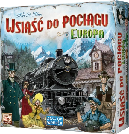 Wsiąść do Pociągu. Europa. - Alan Moon R.