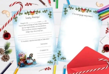 List do Mikołaja Mikołaj u drzwi - Henry