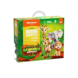 Mini Waffle 100el Animals Sawanna - Marioinex