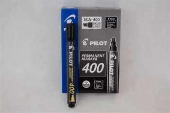 Marker permanentny SCA-400 czarny (12szt) PILOT