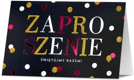 Zaproszenie Uniwersalne (5szt) - Pan Dragon