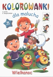 Wielkanoc. Kolorowanki dla malucha - Ernest Błędowski