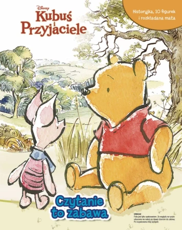 Kubuś i przyjaciele. Czytanie to zabawa. Disney - Aline Lemay