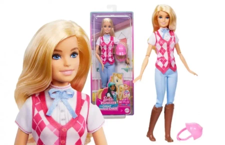 Barbie Dżokejka malibu lalka filmowa - Mattel